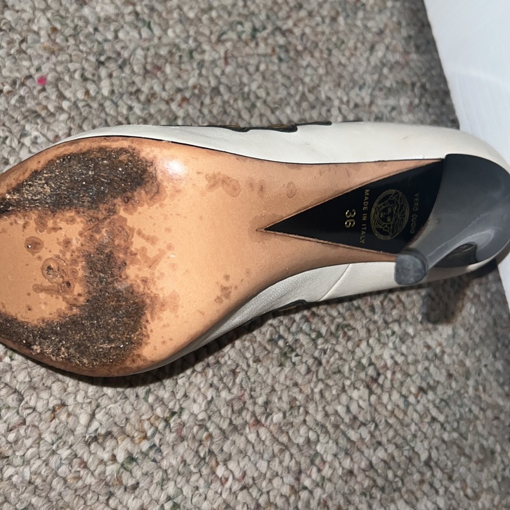 Versace Peep-Toe Pumps - Picture 9 of 11